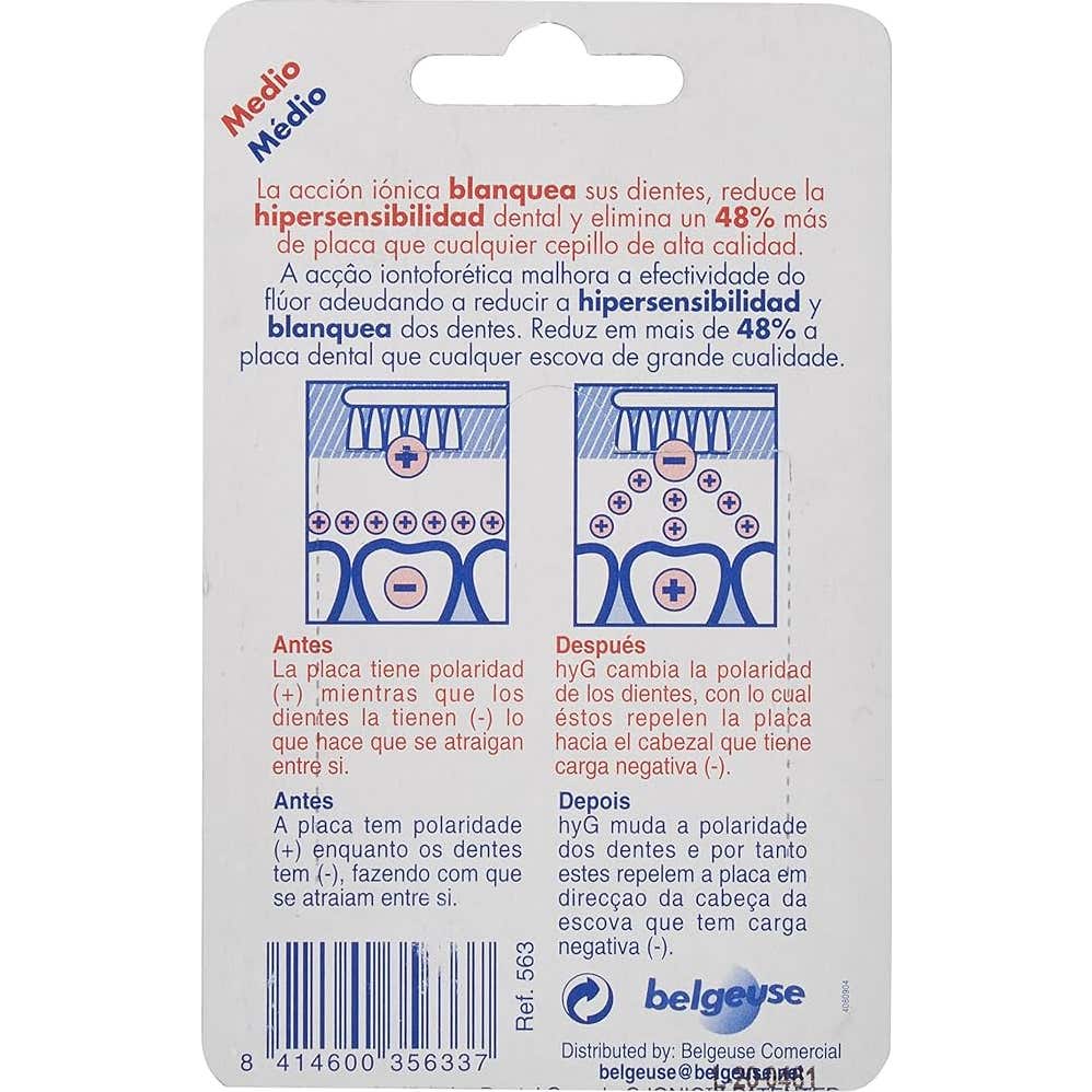 Ionic Cepillo Iónico Medio 2 recambios
