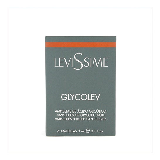Levissime Glycolev Ampollas de Ácido Glicólico 6x3 ml