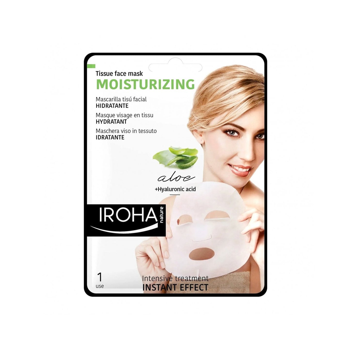 Iroha Nature Mascarilla Reconfortante e Hidratante Aloe Vera 20ml