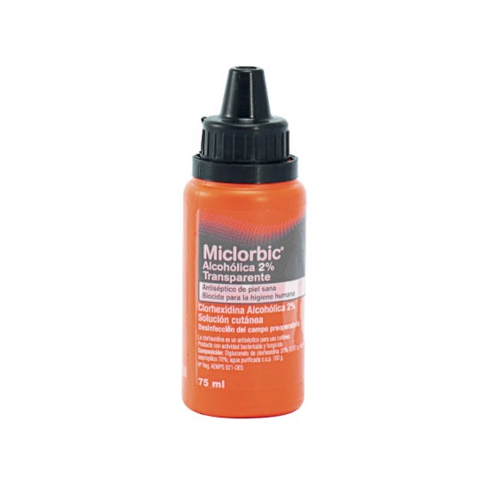 Miclorbic Clorhexidina 2% Alcohólica Transparente 75ml