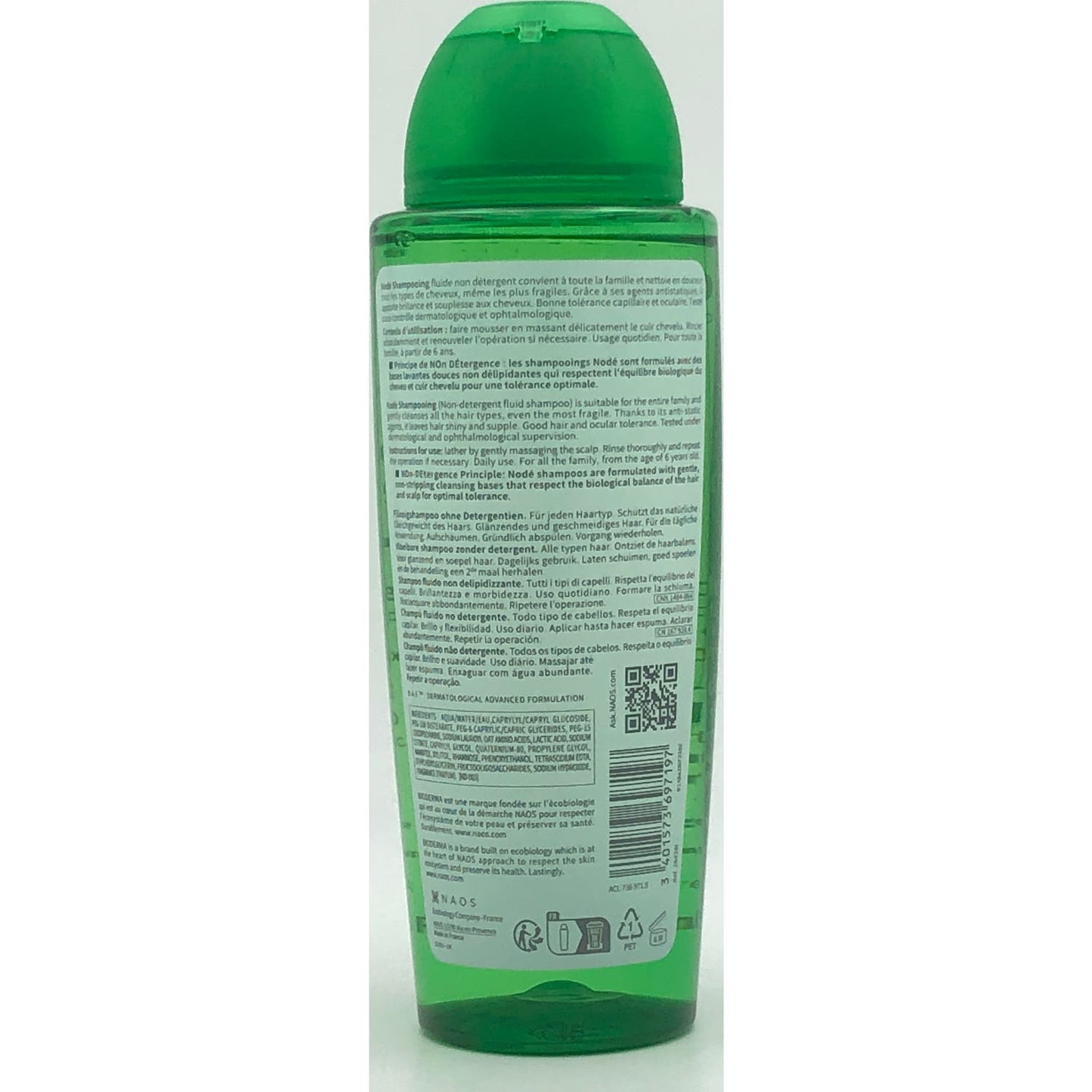 Bioderma Nodé Champú Fluido No Detergente 400ml