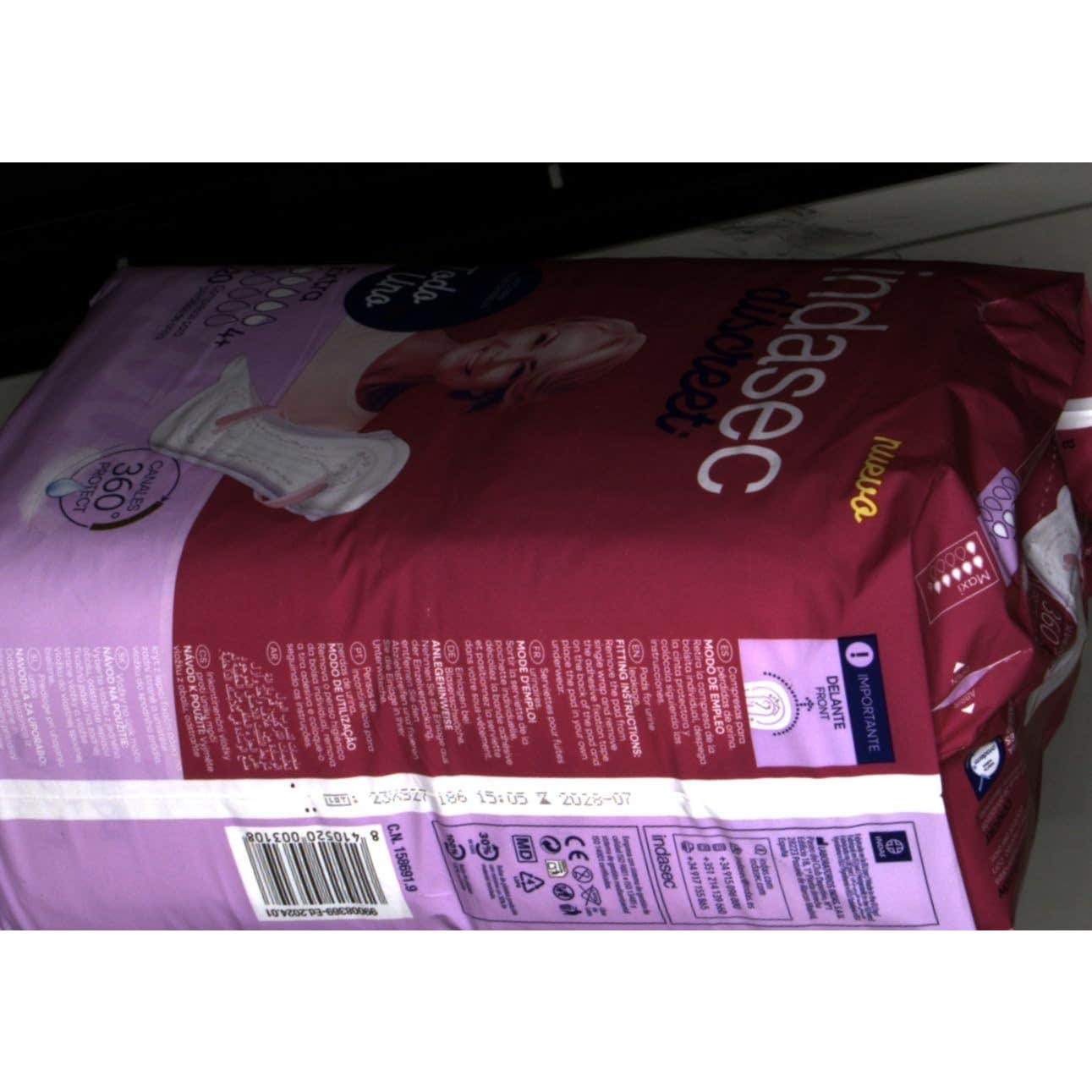Indasec® Discreet MicroSec extra 20uds