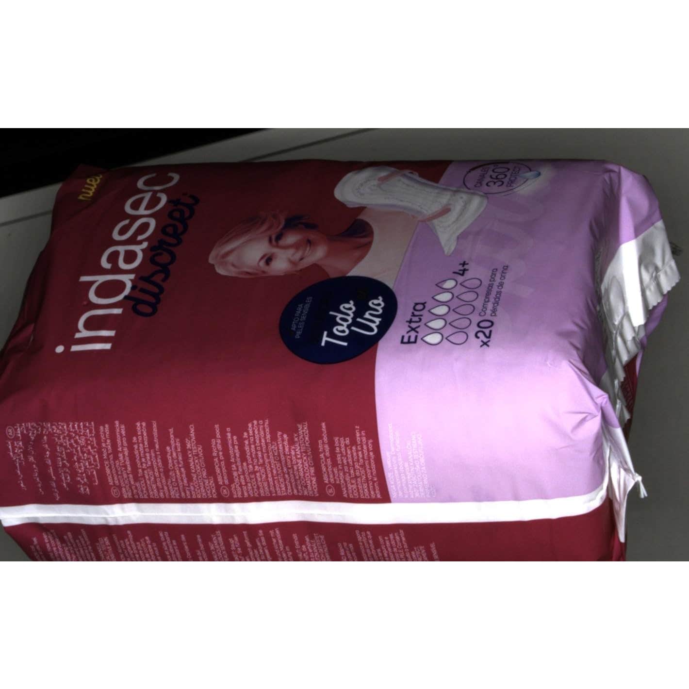 Indasec® Discreet MicroSec extra 20uds