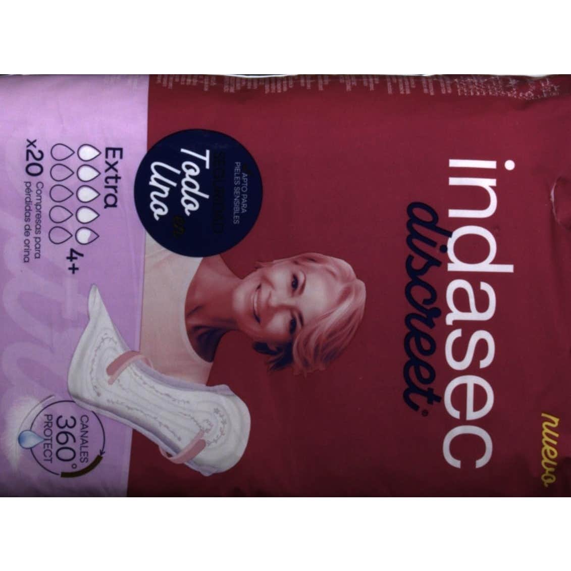 Indasec® Discreet MicroSec extra 20uds
