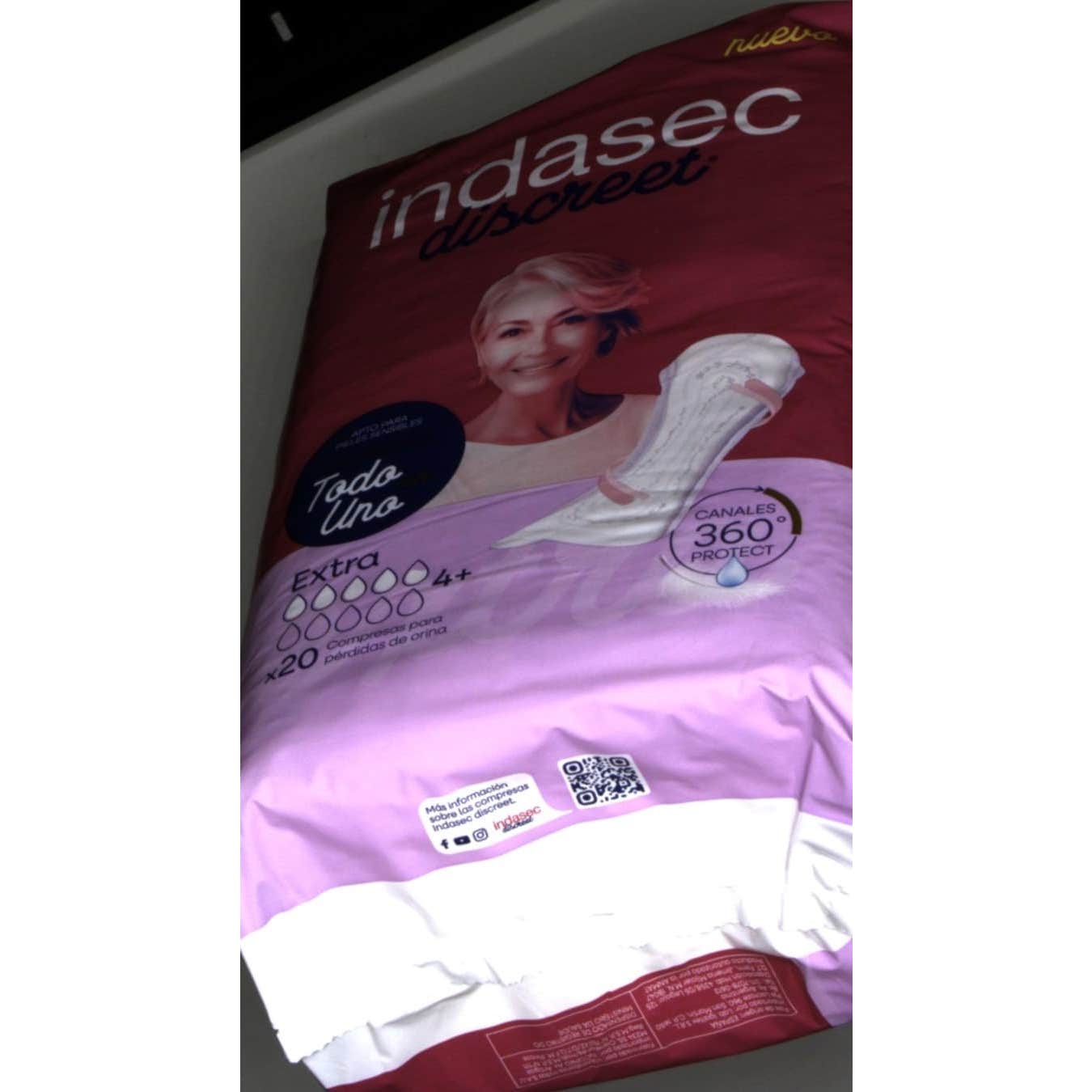 Indasec® Discreet MicroSec extra 20uds