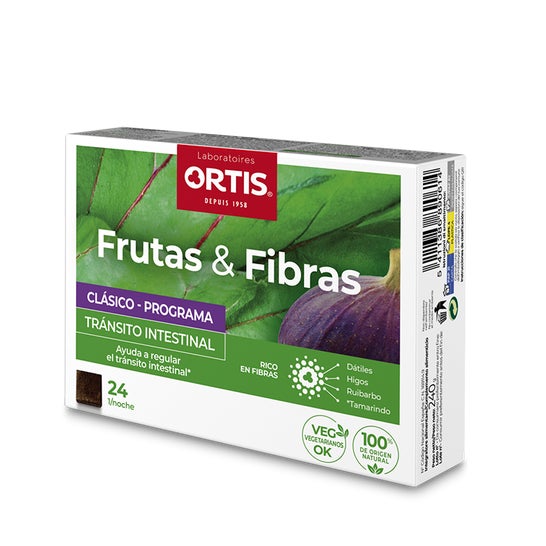 Ortis Frutas&Fibras Clásico 24 cubos