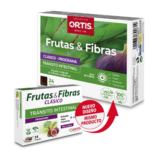 Ortis Frutas&Fibras Clásico 24 cubos