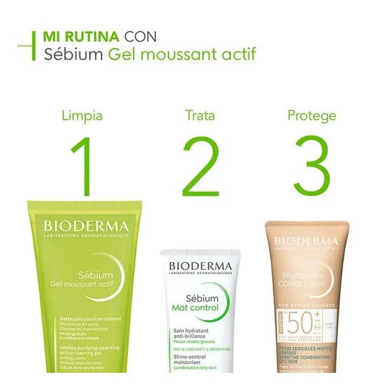 Bioderma Sébium Gel Moussant Actif 200ml