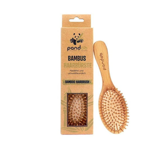 Pandoo Cepillo de Pelo Bambú