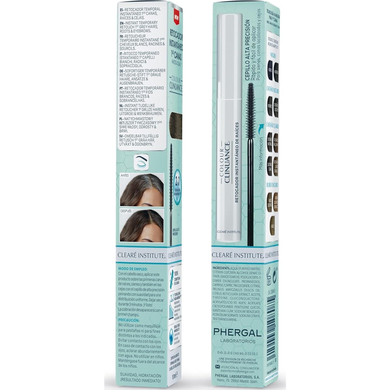 Clearé Institute Colour Clinuance Retocador Negro 10 ml