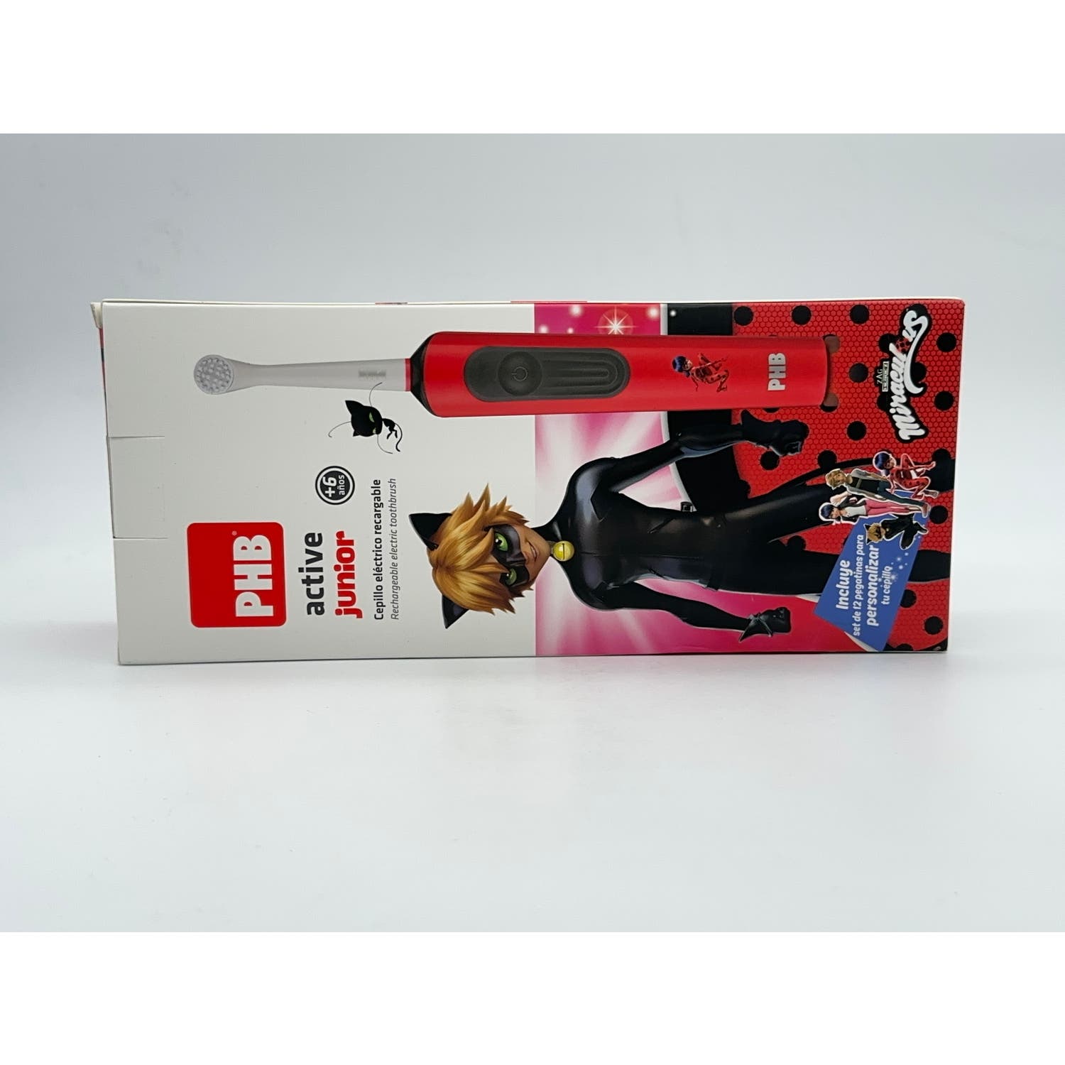 PHB Active Junior Cepillo Eléctrico LadyBug Rojo