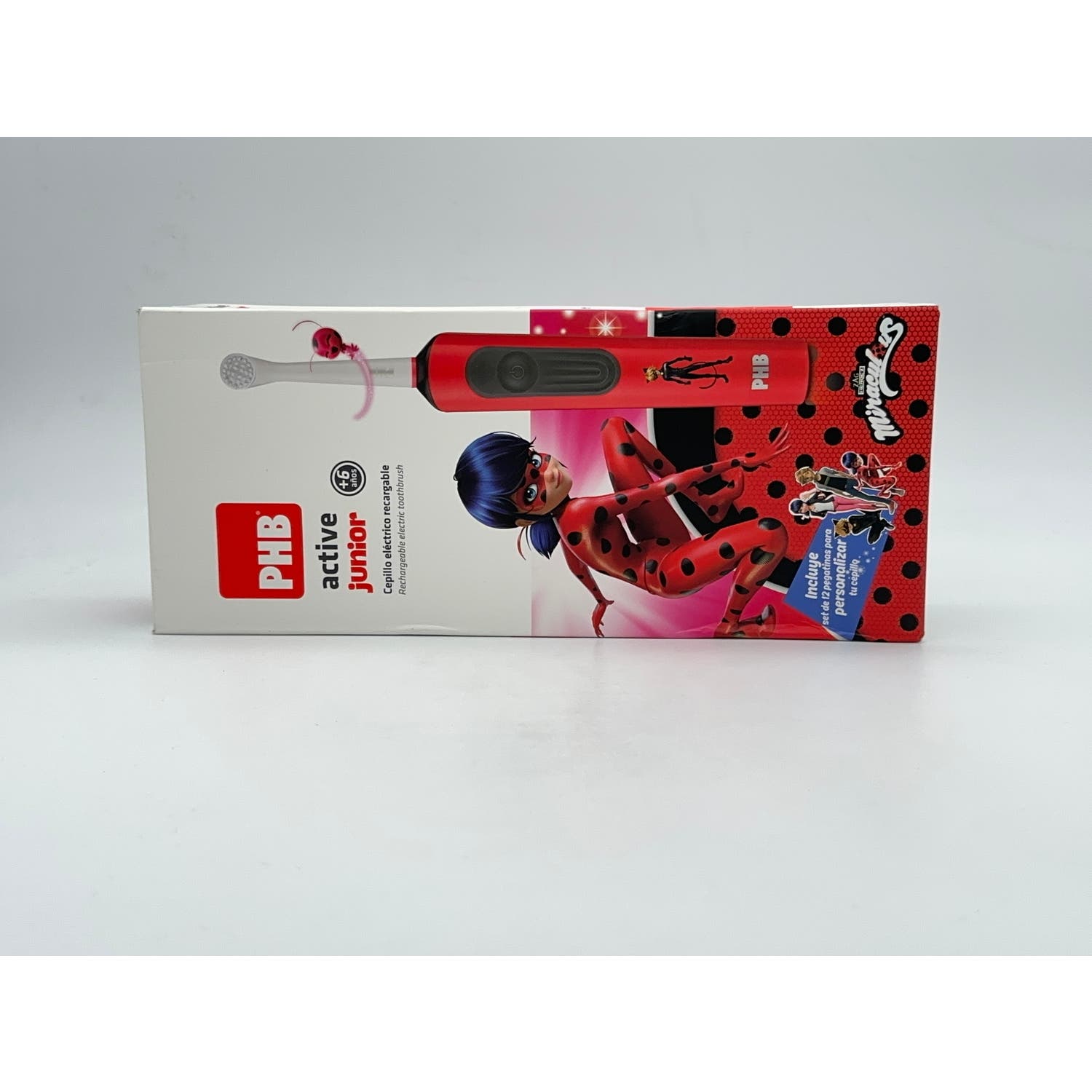 PHB Active Junior Cepillo Eléctrico LadyBug Rojo