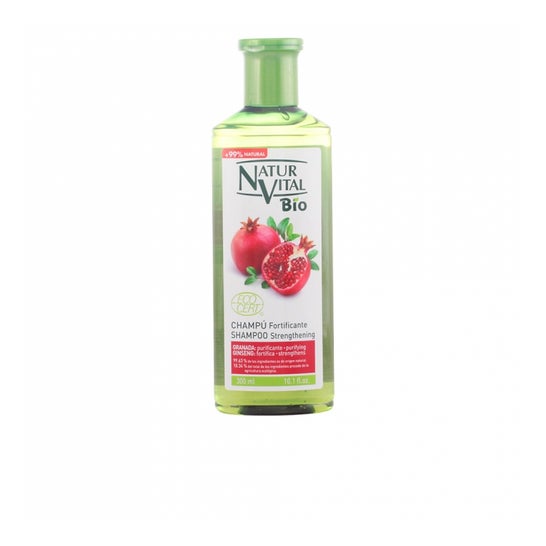NaturVital Champú Bio Ecocert Fortificante 300 ml