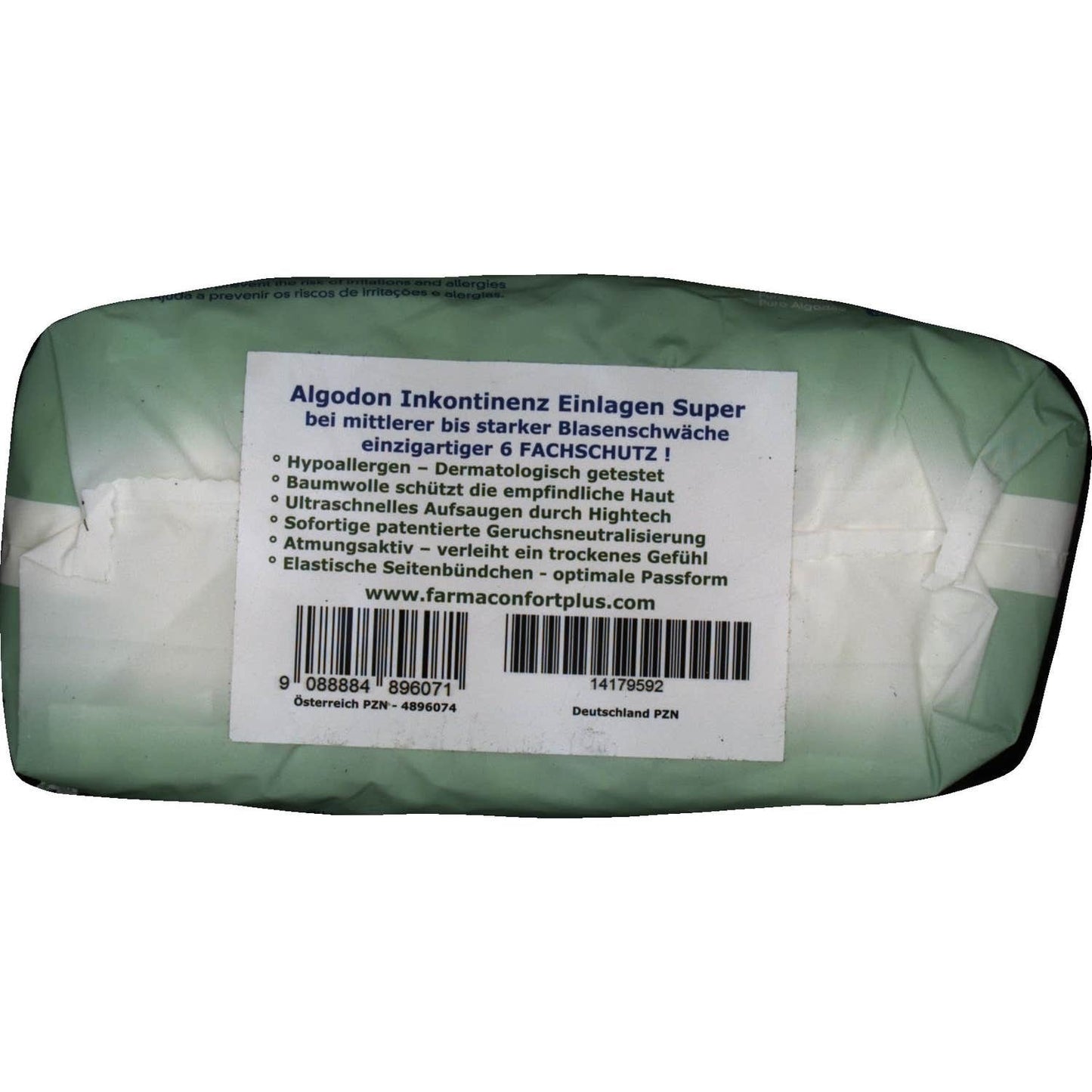 Farmaconfort Plus compresas súper algodón 10uds