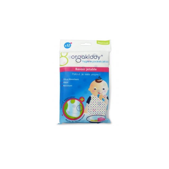 Babero Desechable Orgakiddy 12 Baberos