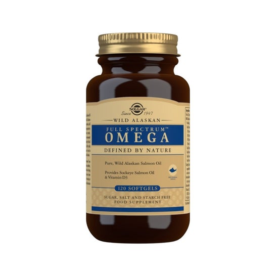 Solgar Full Spectrum Omega Salmon Oil 120 perlas