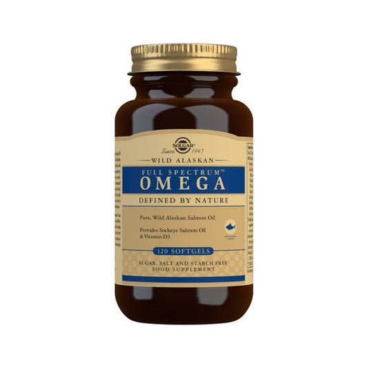 Solgar Full Spectrum Omega Salmon Oil 120 perlas