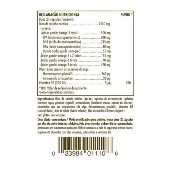 Solgar Full Spectrum Omega Salmon Oil 120 perlas