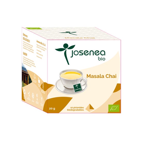 Josenea Masala Chai BIO 10 pirámides en sobre