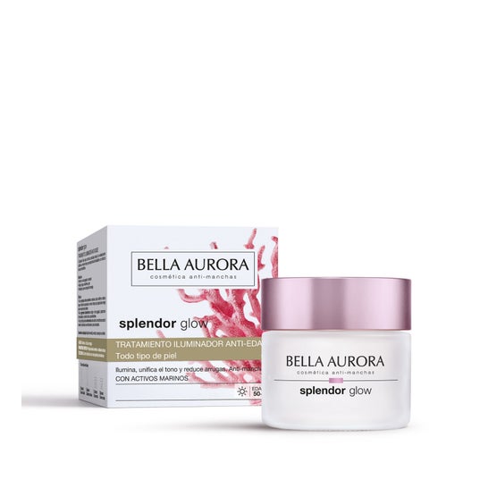 Bella Aurora Splendor Glow Tratamiento Iluminador Anti-Edad Día 50ml