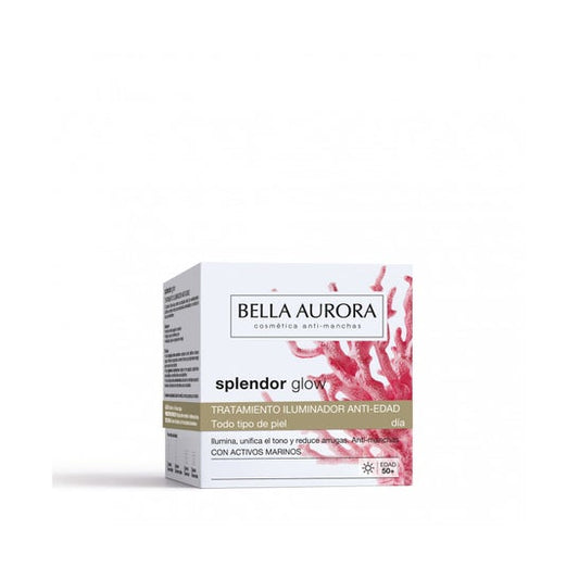 Bella Aurora Splendor Glow Tratamiento Iluminador Anti-Edad Día 50ml