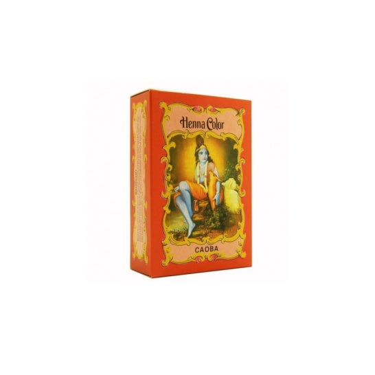 Radhe Shyam Henna Tinte Nat Caoba Polvo 100gr