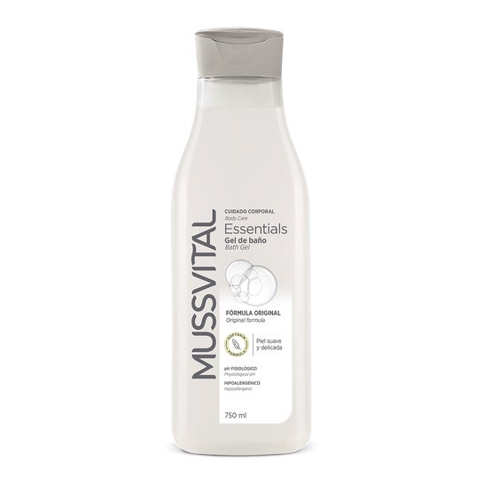 Mussvital Essentials Gel de Baño Aceite de Coco 750 ml