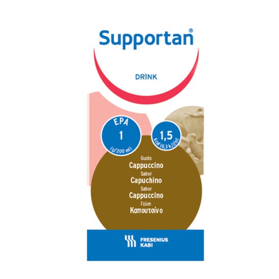 Fresenius Kabi Supportan Drink Cappuccino Pack 4x200ml