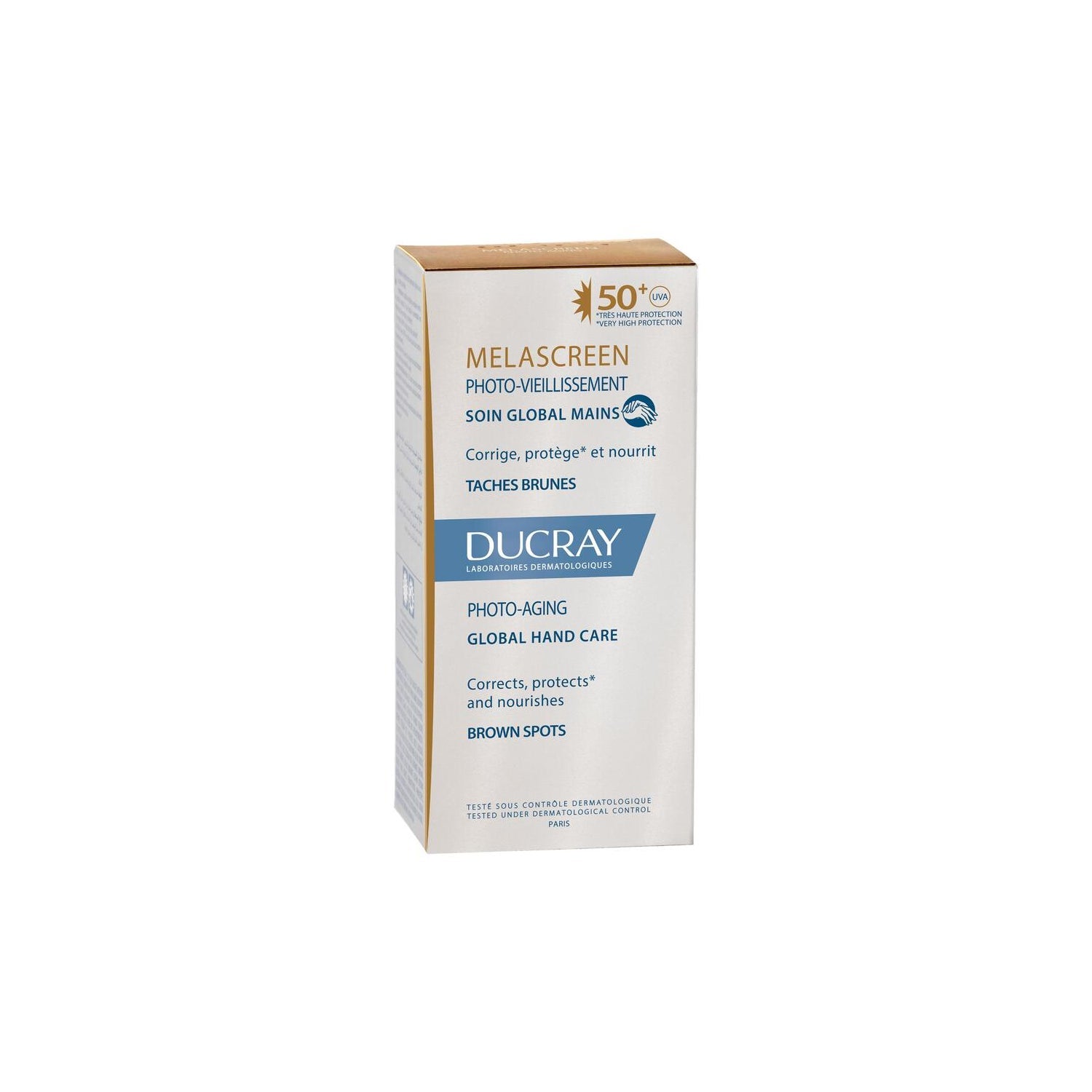 Ducray Melascreen Fotoenvejecimiento Cuidado Global Manos SPF50+ 50ml