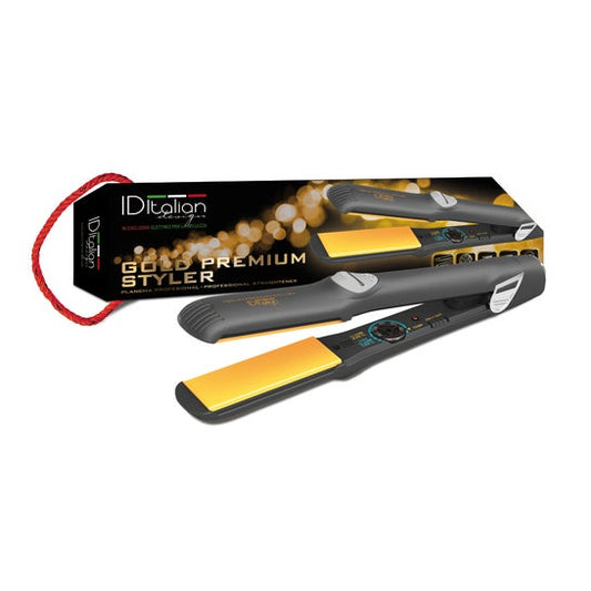 Italian Design Gold Premiun Styler Plancha Cabello 1 ud