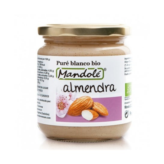 Mandole Crema Almendras Blanca Bio 325 g