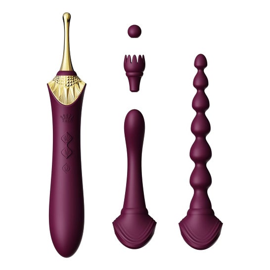 Zolo Bess 2 Masajeador Morado 1ud