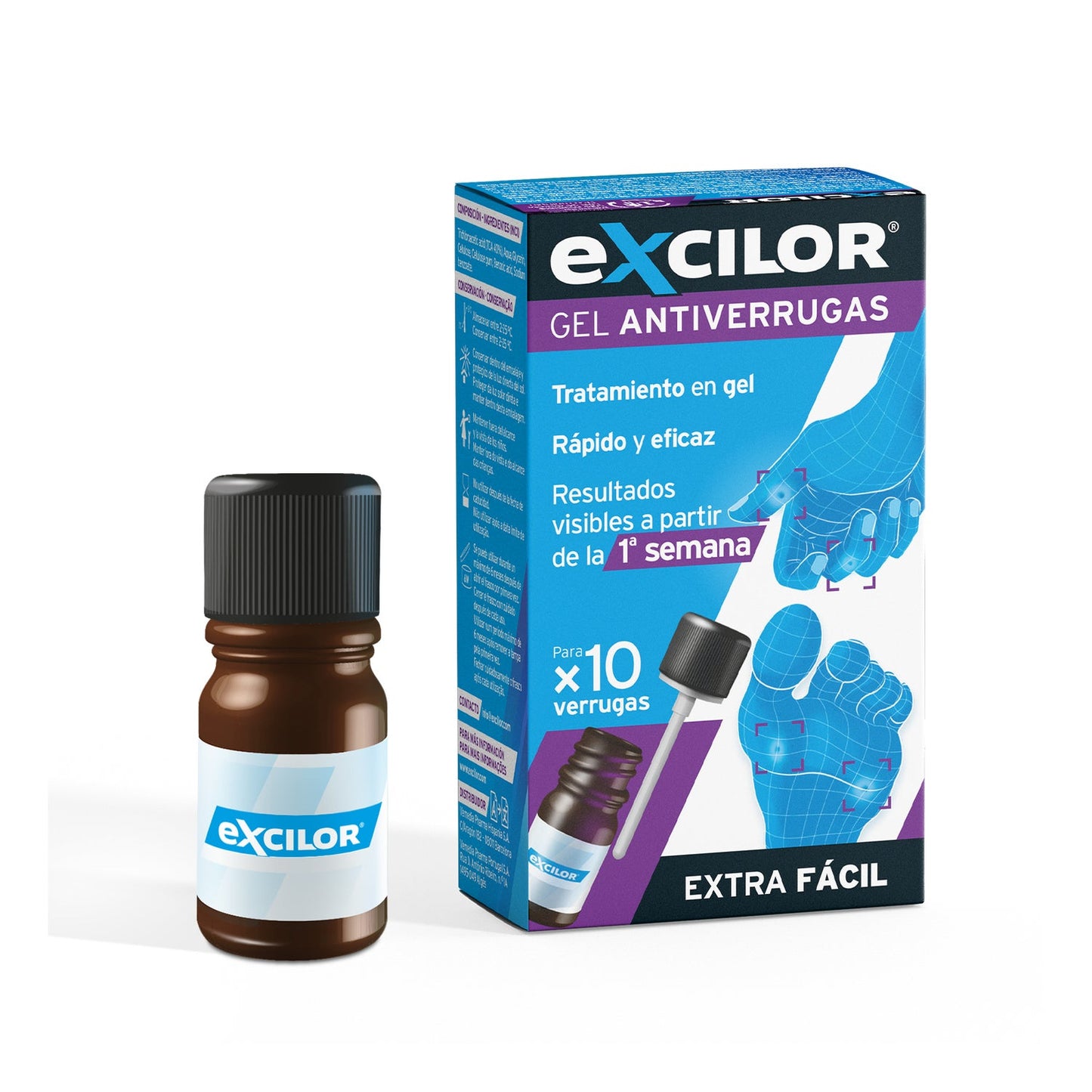 Excilor Gel Antiverrugas 4ml
