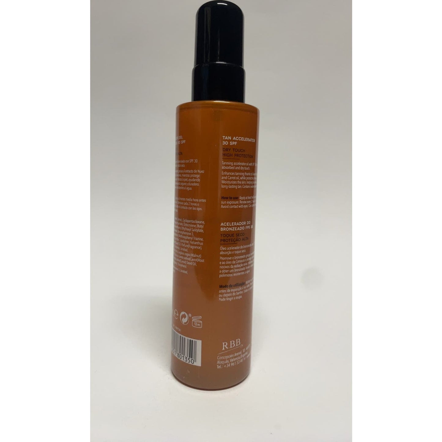 Uresim Acelerador Del Bronceado 30 Spf Spray 200ml