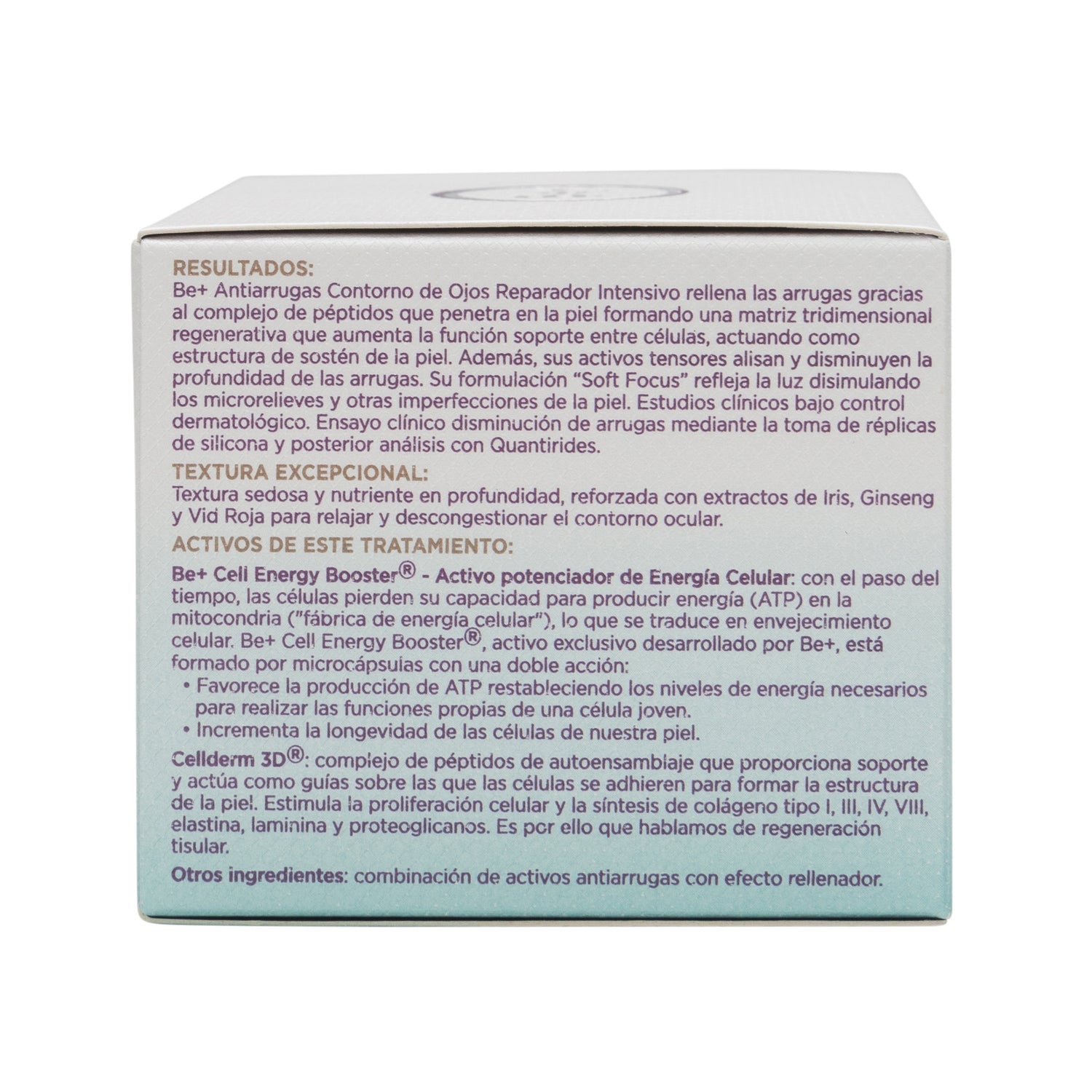 Be+ cuidado antiarrugas contorno de ojos reparador intensivo 15ml