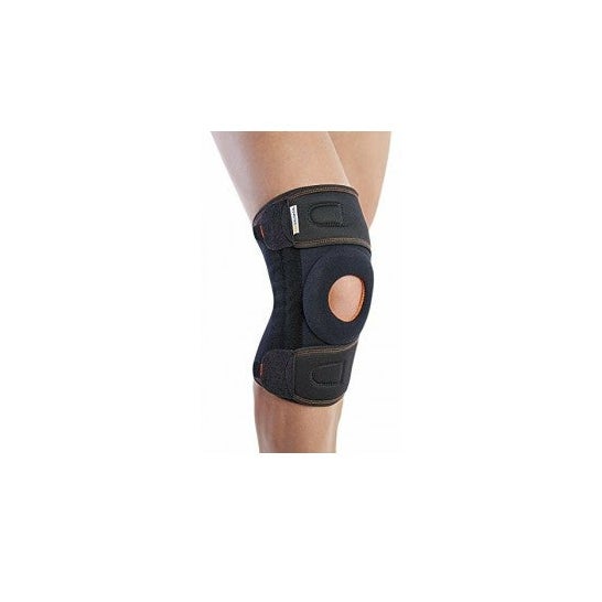 Orliman Rodillera Envolvente Flejes 3 Tex Corta Talla Universal Negra 1 ud