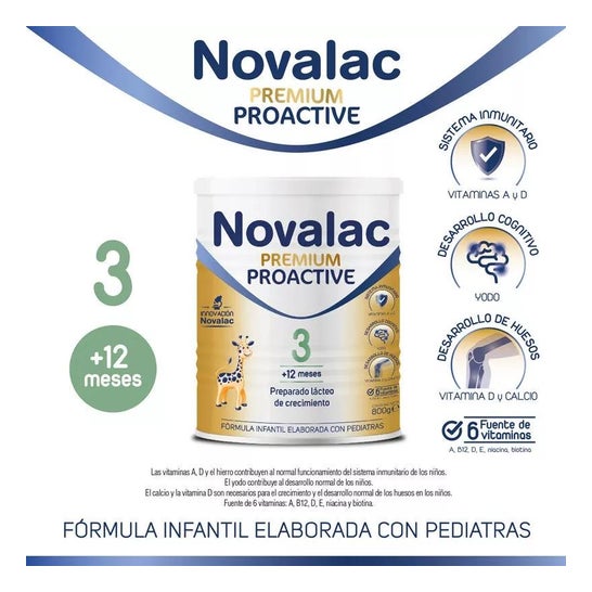 Novalac Premium Proactive 3 +12 m 800 g