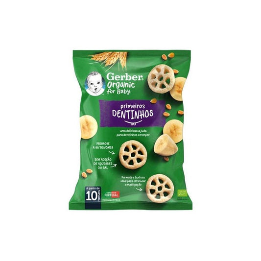 Gerber Organic Primeiros Dentinhos +10M 28g
