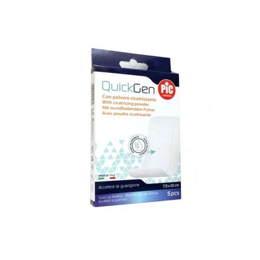 Pic Solution QuickGen Apósito Cicatrizante 10x7,5cm 5uds