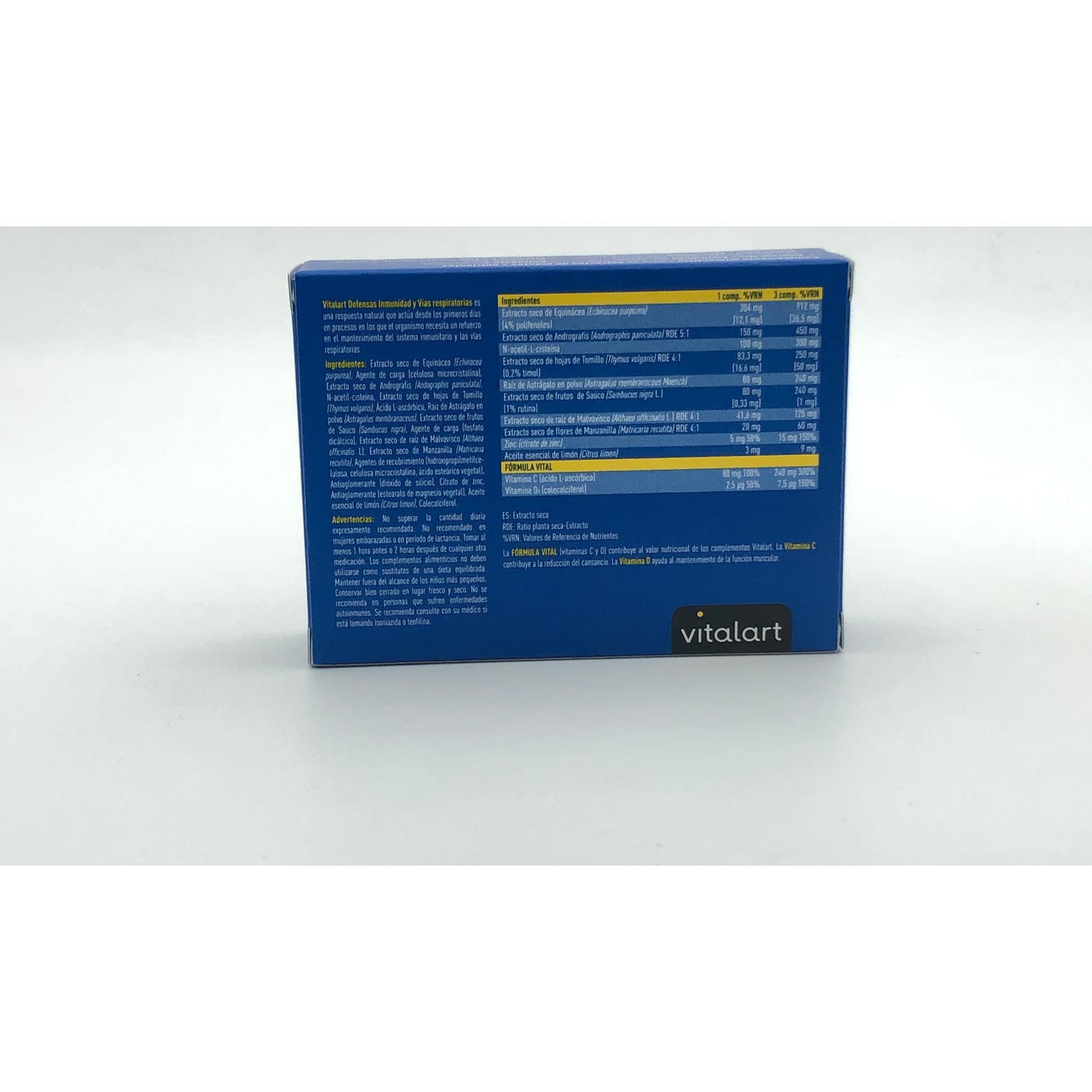 Vitalart Defensas Inmunidad 15comp