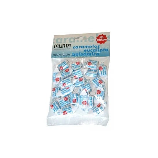 Muria Caramelos sin Azúcar Eucalipto 100 g