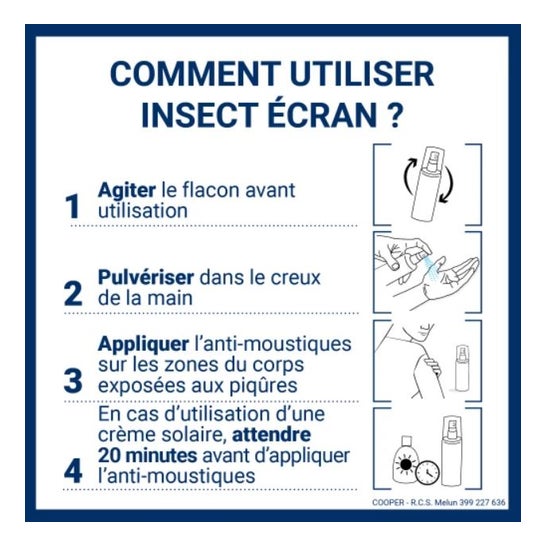 Insect Écran Antimosquitos Zonas Infestadas 2x100ml