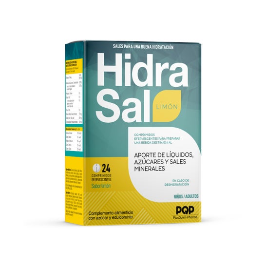 PlusQuam Pharma Hidrasal Limón 24comprimidos