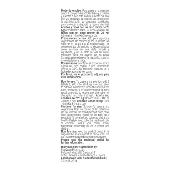 PlusQuam Pharma Hidrasal Limón 24comprimidos