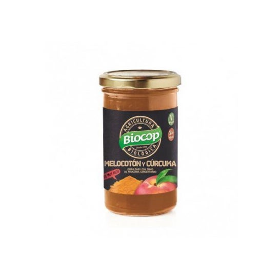 Biocop Compota de Melocotón y Cúrcuma 280g