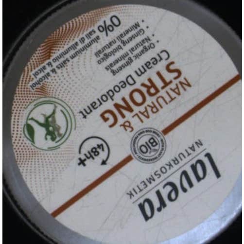 Lavera Desodorante Crema 48H + Strong & Natural 50ml