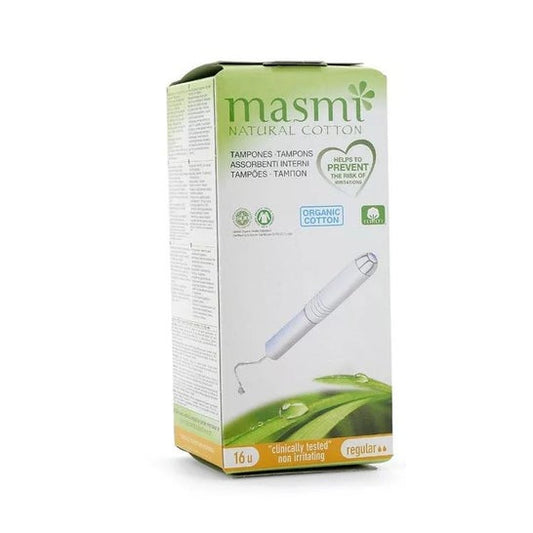 Masmi Tampones Con Aplicador Biodegradable Regular 16uds