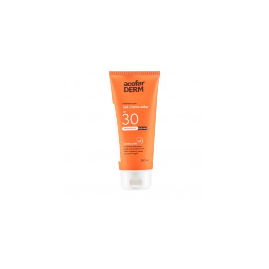Acofarderm Gel Crema Solar Spf 30 200ml