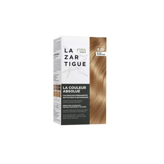 Lazartigue Kit Absolute Color 8.30 Rubio Claro Dorado