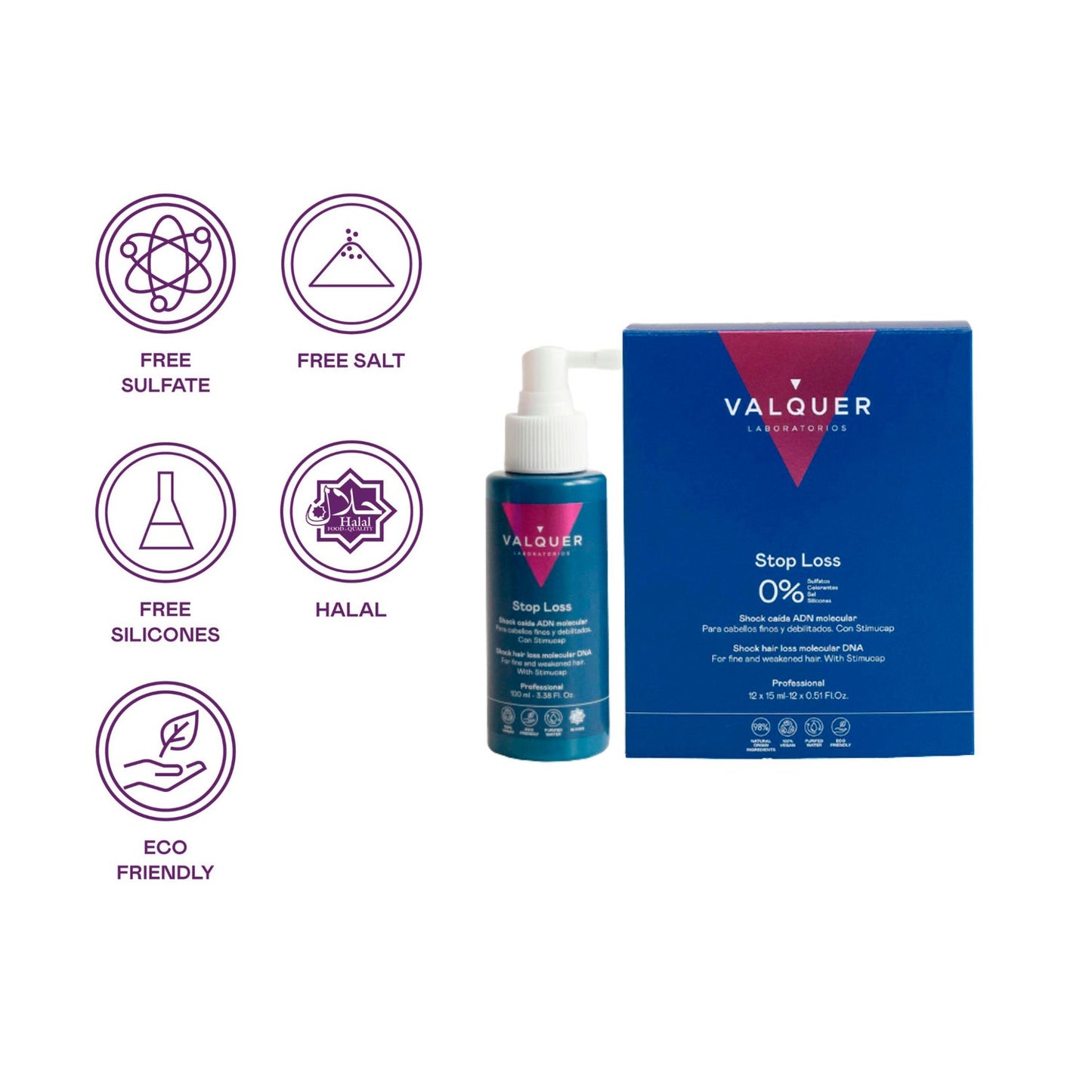 Valquer Shock Caída ADN Molecular 100ml
